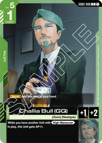 Challia Bull (GQ) card
