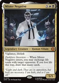 Mister Negative - Marvel's Spider-Man - Magic: The Gathering card