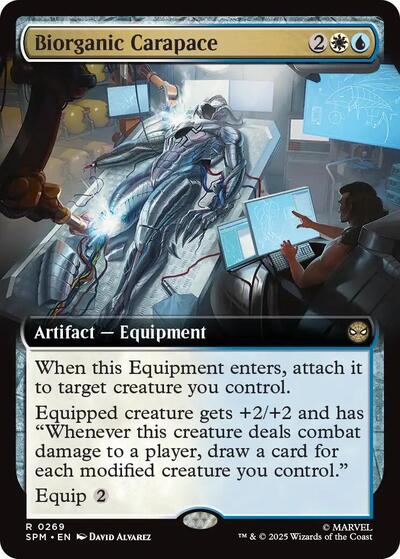 Biorganic Carapace Extended Art