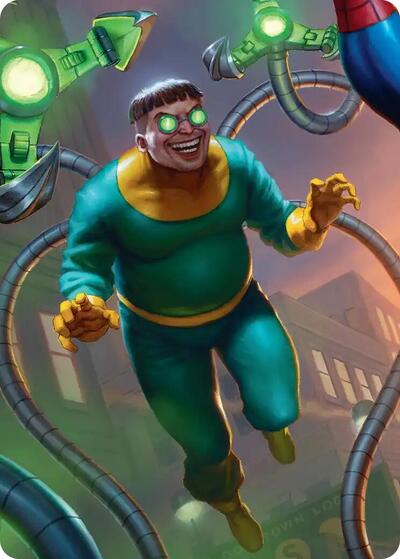 Doc Ock Evil Inventor Art Card