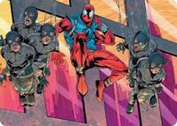 Scarlet Spider, Ben Reilly Art Card - Art Series: Marvel's Spider