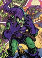 Green Goblin Art Card (49/54) (Gold-Stamped Signature) - Art