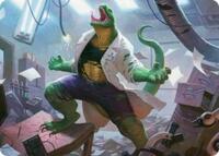 Lizard, Connors's Curse Art Card