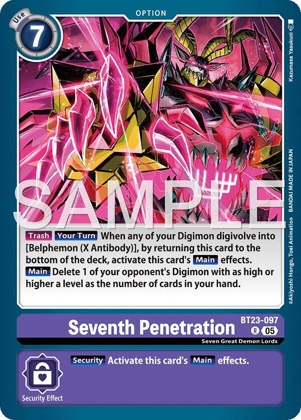 Seventh Penetration - Hackers' Slumber - Digimon Card Game