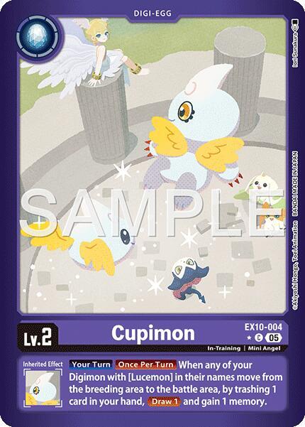 Cupimon Limited Foil digimon card