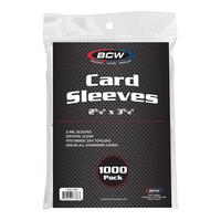 BCW Card Sleeves Standard Card Sleeves - Clear (1000-Pack)