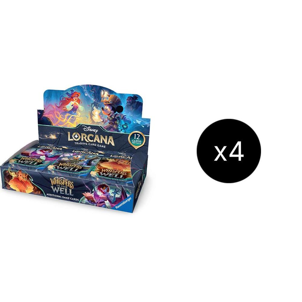 Disney Lorcana: Whispers in the Well Booster Box Case - Whispers