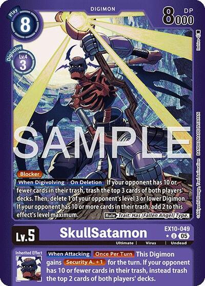 SkullSatamon (Limited Foil) Sinister Order card price