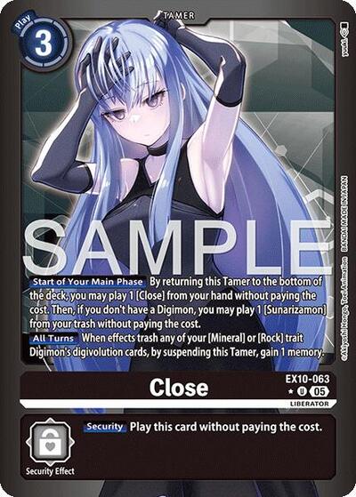 Close (Limited Foil) Sinister Order card price