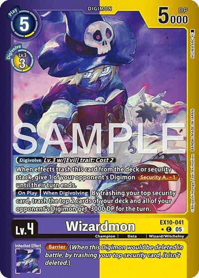Wizardmon (Limited Foil) Sinister Order card price