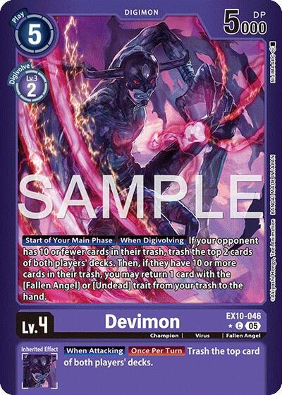 Devimon (Limited Foil) card