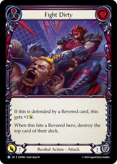Fight Dirty - Super Slam - Flesh and Blood TCG - TCGplayer.com