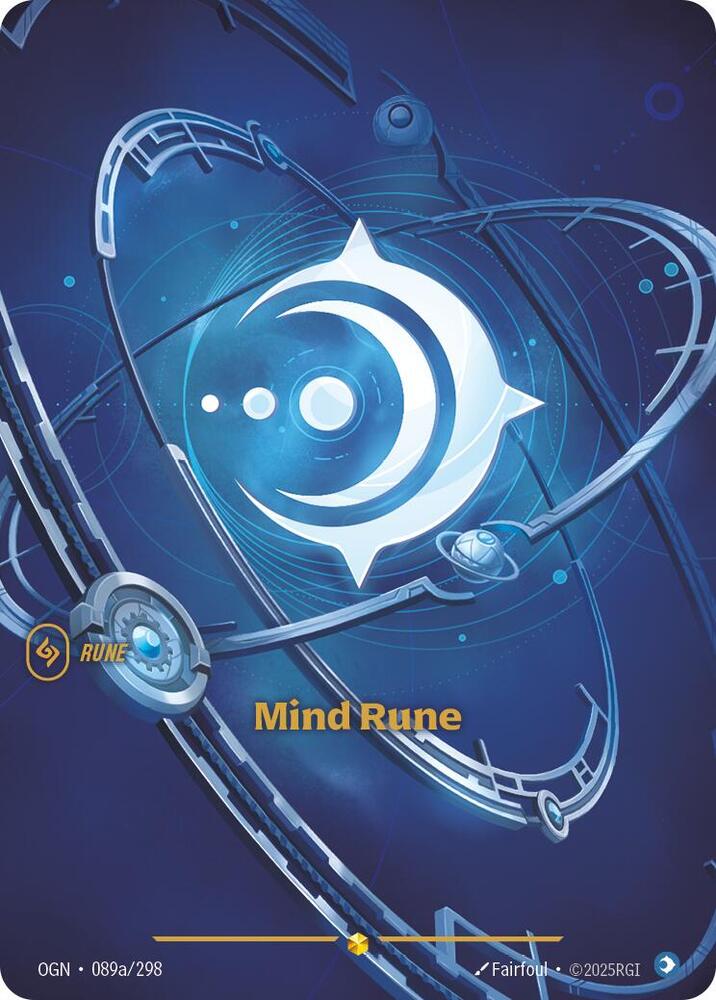 Mind Rune (Alternate Art) - Origins - Riftbound: League of Legends