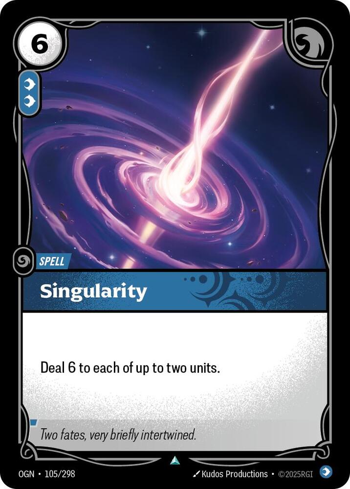 Singularity - Origins - Riftbound: League of Legends Trading Card