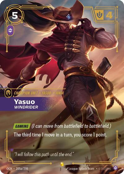 Yasuo - Windrider (Alternate Art)