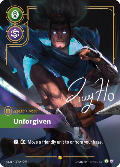 Yasuo - Unforgiven (Alternate Art)