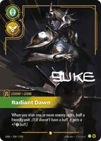 リフトバウンド　riftbound オーバーナンバー Radiant Dawn Leona - Radiant Dawn (Signature) - Origins - Riftbound: League of