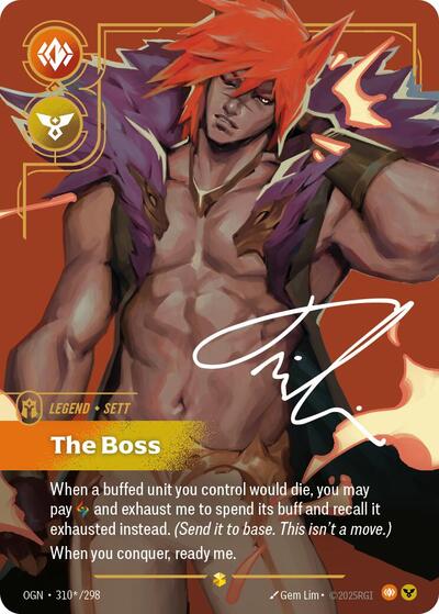 Sett - The Boss (Alternate Art)