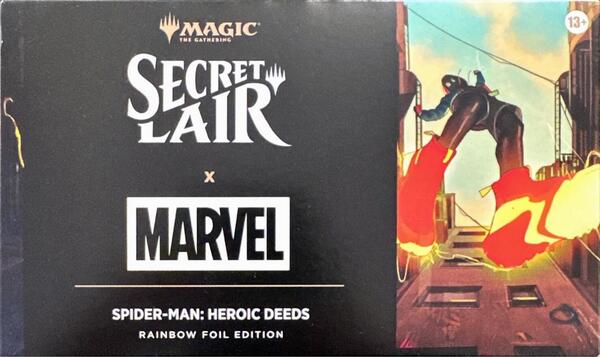 Secret Lair Drop: Secret Lair x Marvel's Spider-Man: Heroic