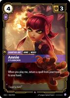 Annie - Stubborn - Origins: Proving Grounds - Riftbound: League of