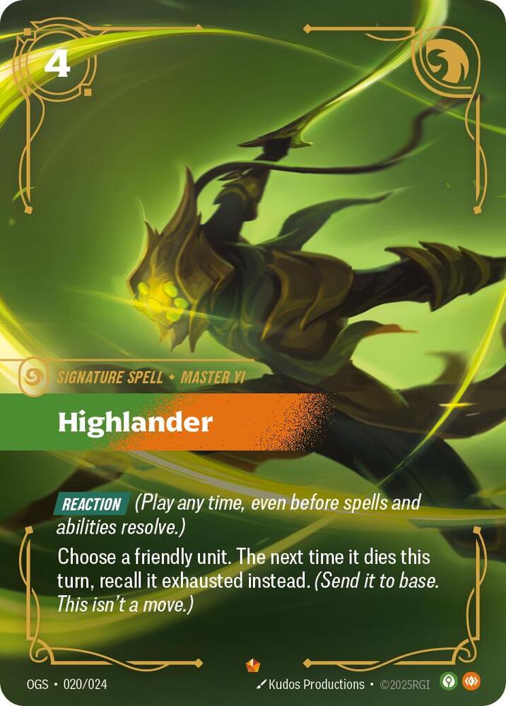 Highlander — Origins: Proving Grounds