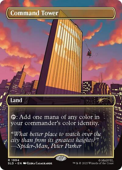 Command Tower (Secret Lair) SLD 1994 Magic card