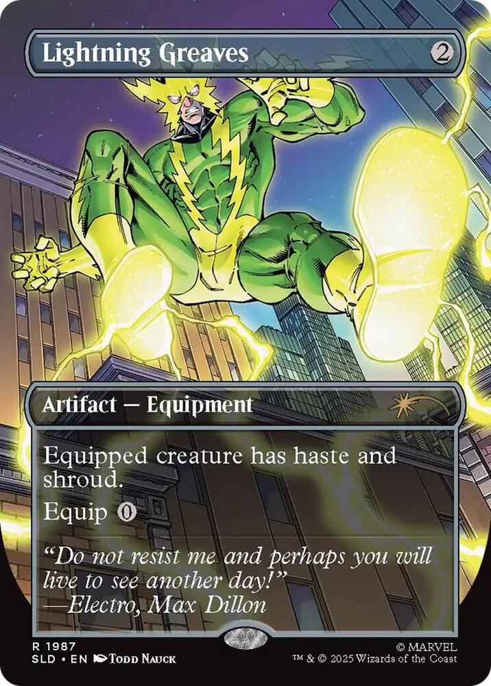 Lightning Greaves (1987) - Secret Lair Drop Series - Magic: The
