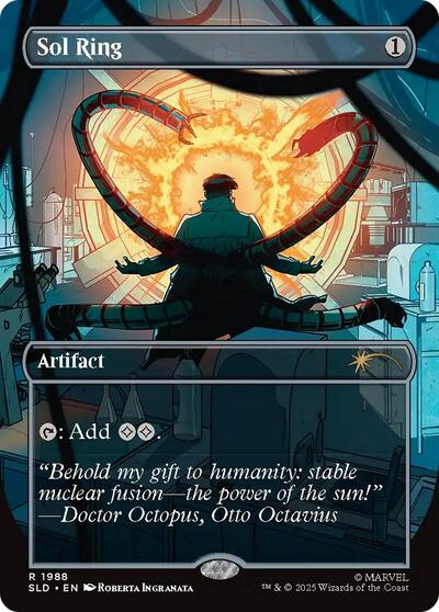 Sol Ring (Secret Lair) from SLD #1988, Magic: The Gathering card
