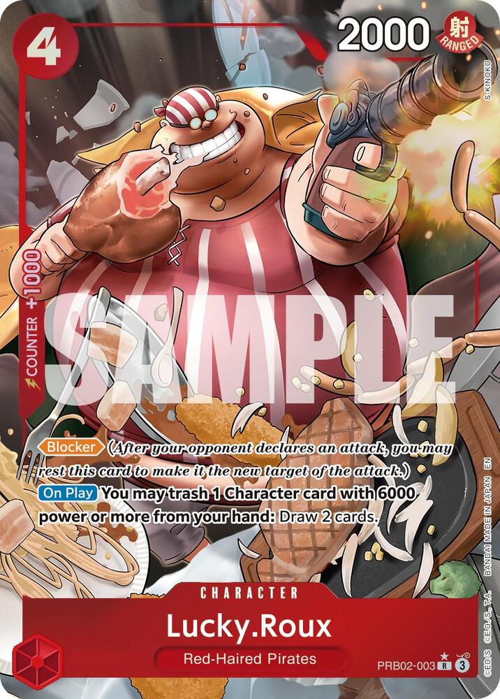 LuckyRoux Alternate Art onepiece card