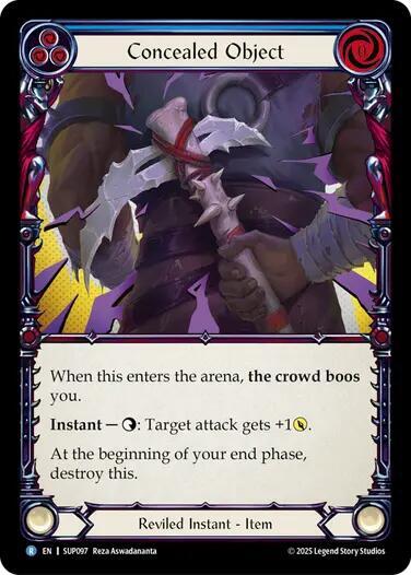 Concealed Object Super Slam card price