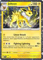 Jolteon [Cosmos Holo] #169 from Pokemon Promo set