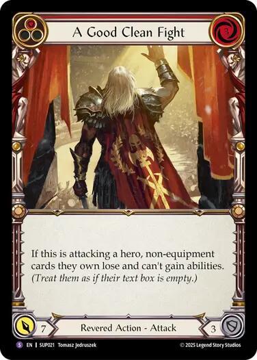 A Good Clean Fight - Super Slam - Flesh and Blood TCG - TCGplayer.com