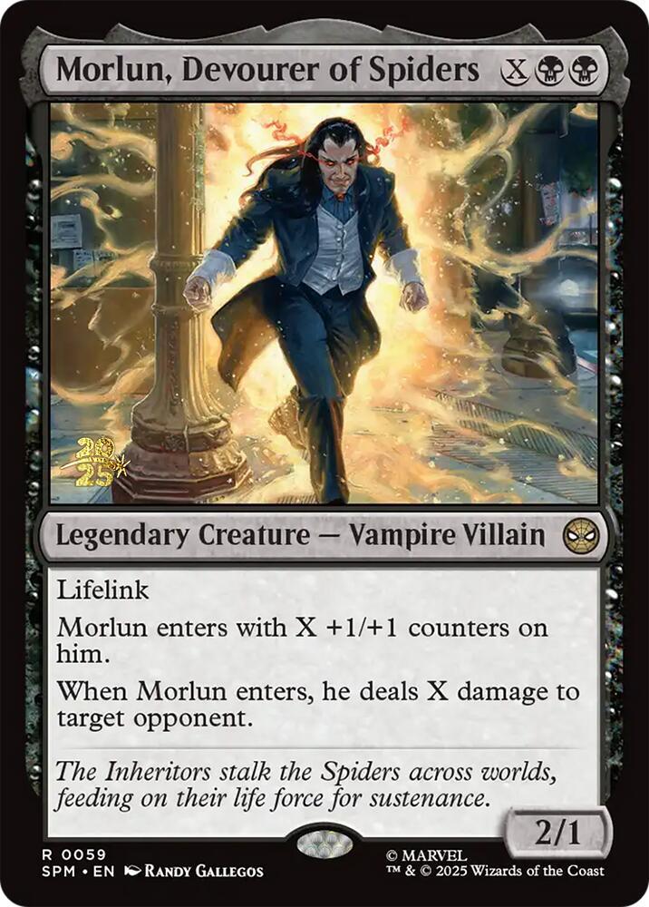 Morlun, Devourer of Spiders #59s — Marvel's Spider-Man Promos