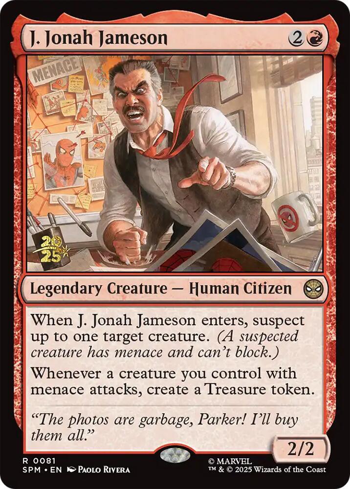 J. Jonah Jameson #81s — Marvel's Spider-Man Promos