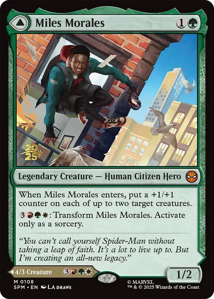 Miles Morales - Prerelease Cards - Magic: The Gathering