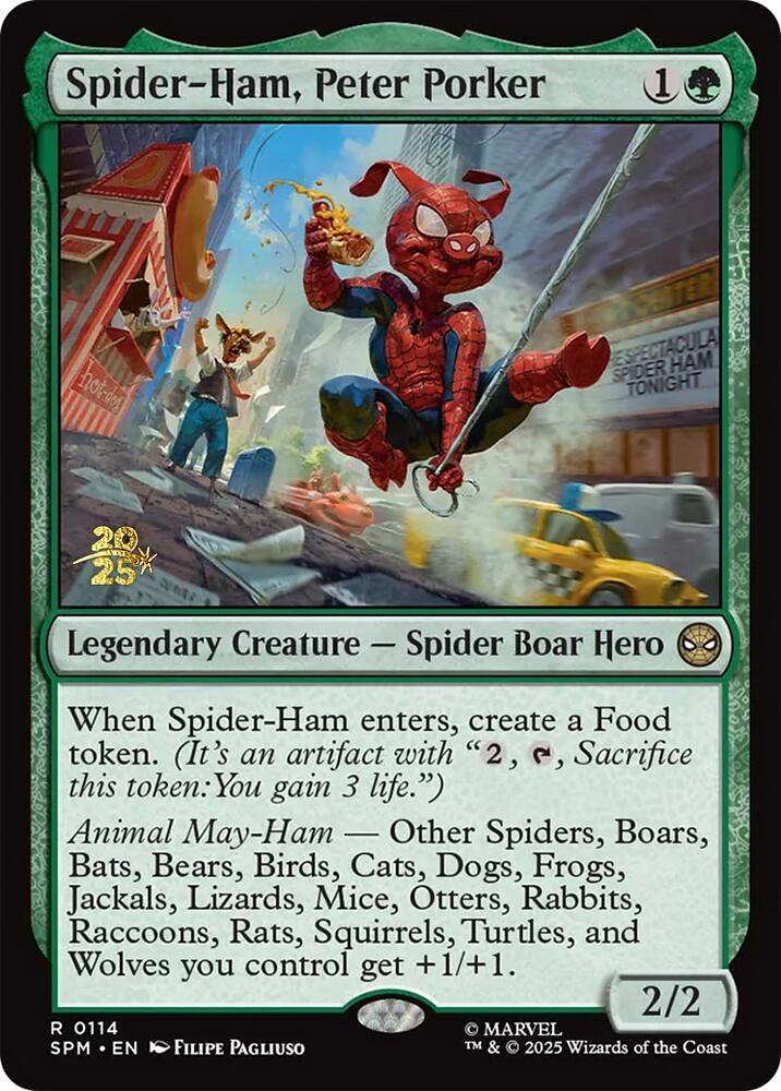 Spider-Ham, Peter Porker プロモ 64枚 Spider-Ham, Peter Porker - Play Promos - Magic: The Gathering