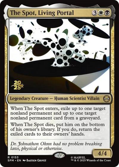 The Spot, Living Portal (Prerelease) from PSPM #153s, Magic: The Gathering card