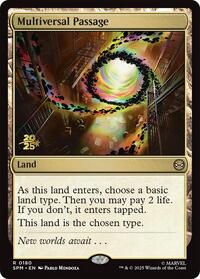 Multiversal Passage - Prerelease Cards - Magic: The Gathering card