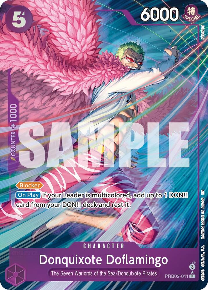 Donquixote Doflamingo Alternate Art onepiece card