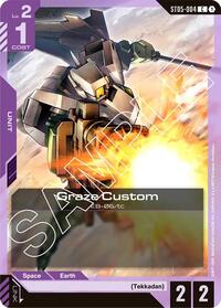 Graze Custom - Starter Deck 05: Iron Bloom - Gundam card