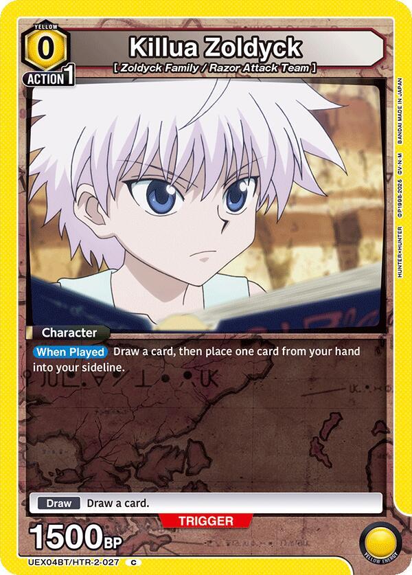 Killua Zoldyck (027) - UEX04BT: HUNTER X HUNTER Vol.2 - Union