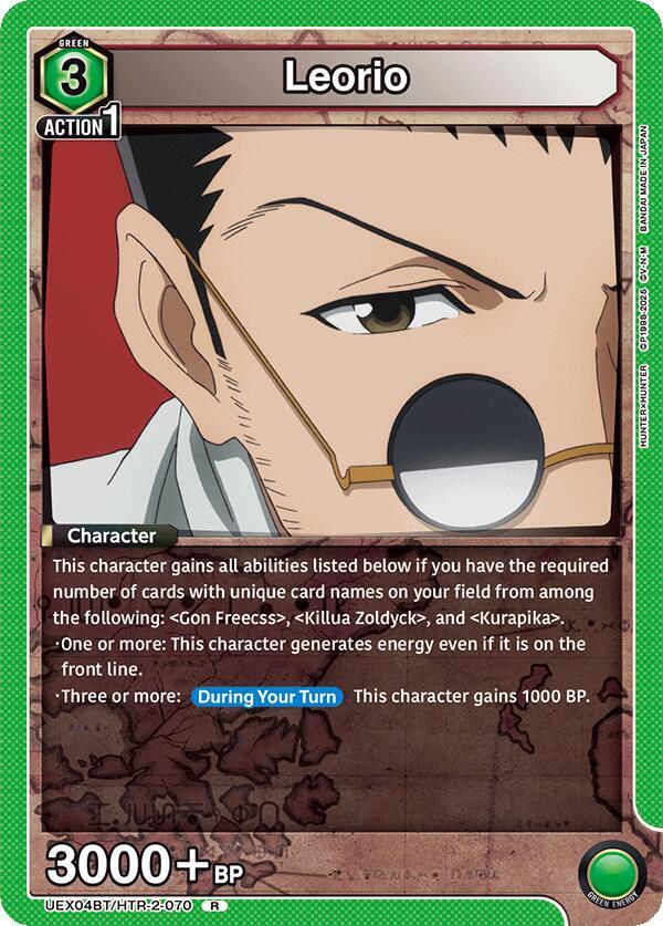 Leorio - UEX04BT: HUNTER X HUNTER Vol.2 - Union Arena - TCGplayer.com
