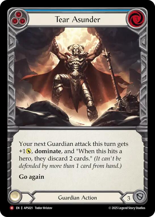 Tear Asunder APS021 card