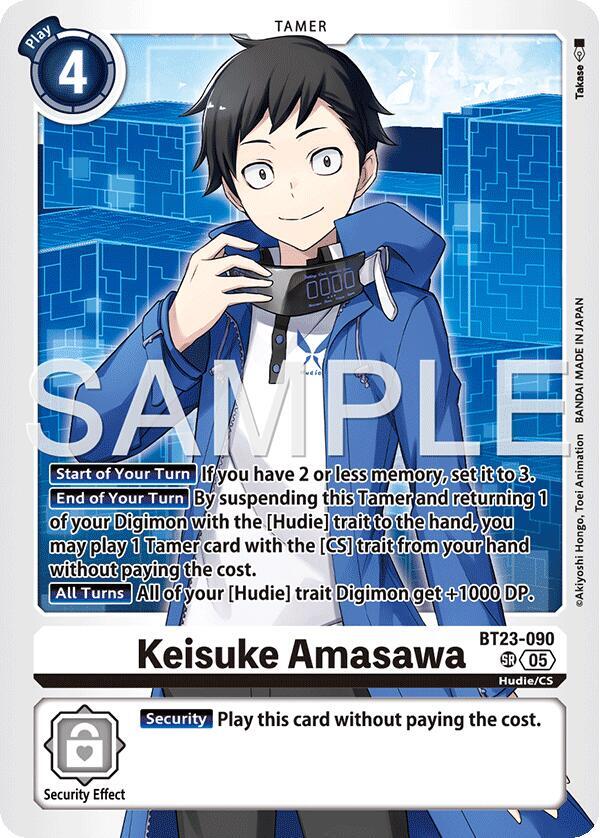 Keisuke Amasawa - Hackers' Slumber - Digimon Card Game - TCGplayer.com