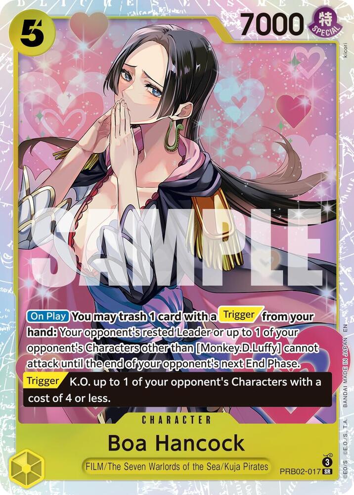 Boa Hancock - Premium Booster -The Best- Vol. 2 - One Piece Card