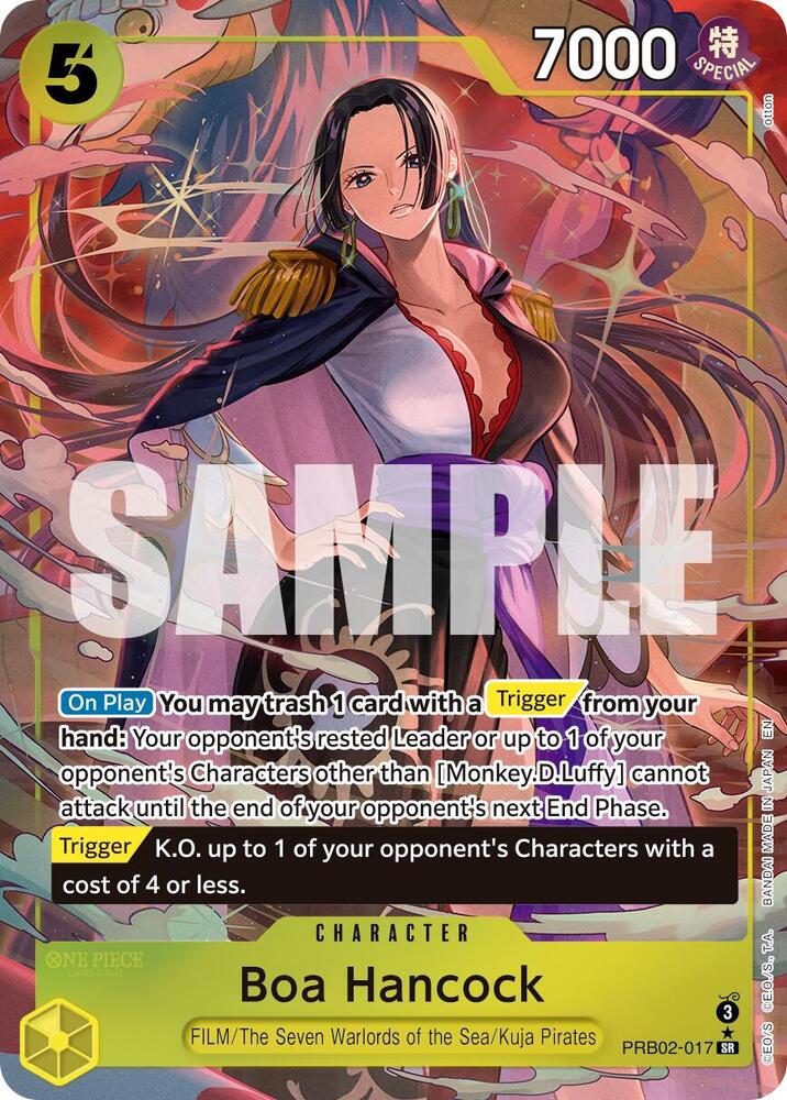 ブシロードその他 2023 ONE PIECE BOA HANCOCK ALT ART 10 PSA 10 One Piece Card Boa Hancock SP Alt Art OP04-078