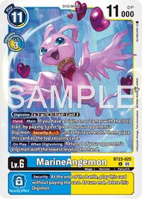 Marine Angemon - Hackers' Slumber - Digimon card