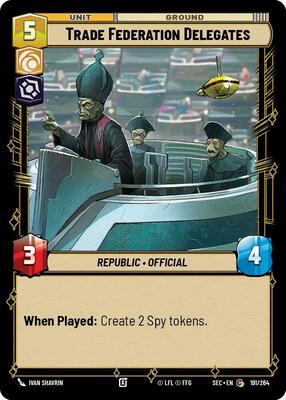 Trade Federation Delegates