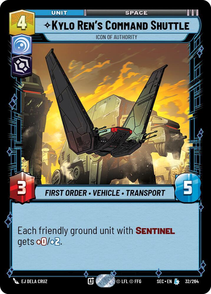 Kylo Ren's Command Shuttle - Icon of Authority - Secrets of Power