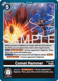 Comet Hammer - Hackers' Slumber - Digimon card